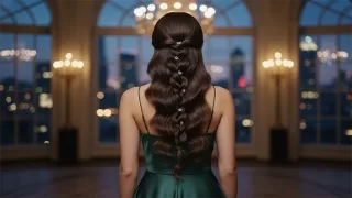 Dalgalı Balıksırtı Uzun Saç Modelleri