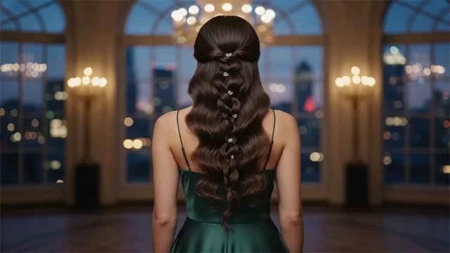Dalgalı Balıksırtı Uzun Saç Modelleri