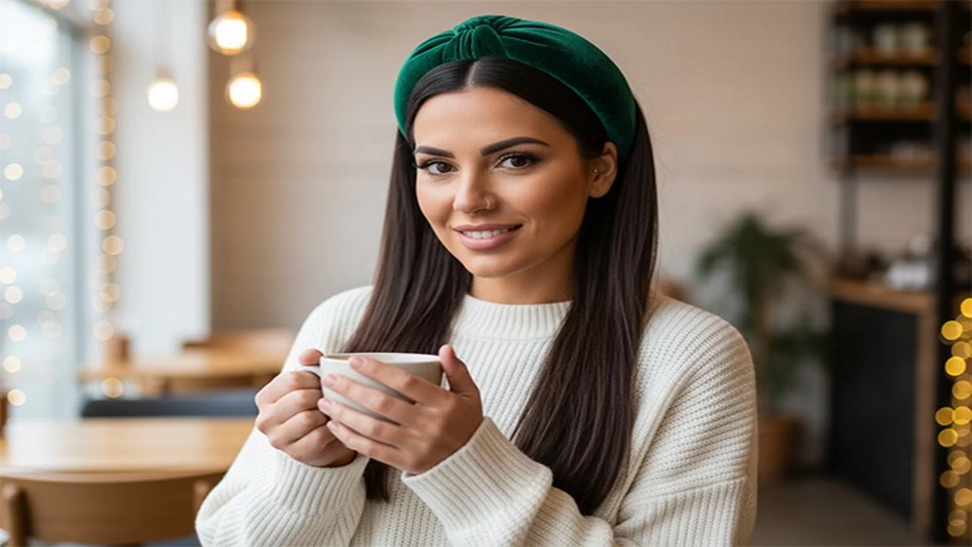 Günlük Tatlı Uzun Saç Kesimi Modeli