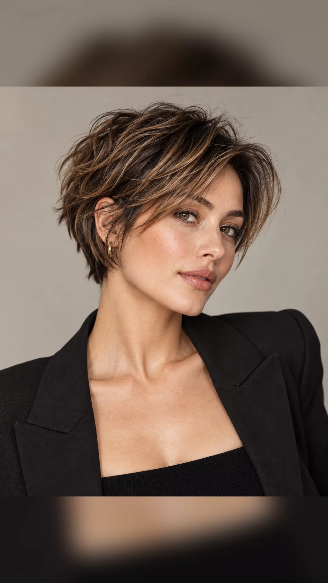 Bixie Cut Bob Saç Modeli