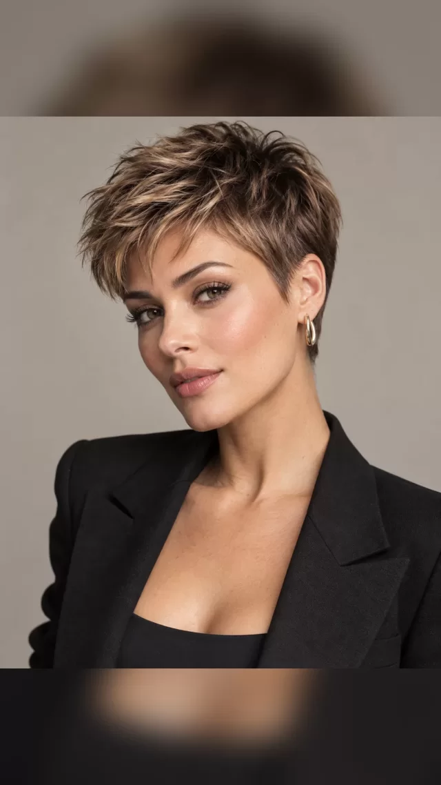 Pixie Cut Saç Modelleri