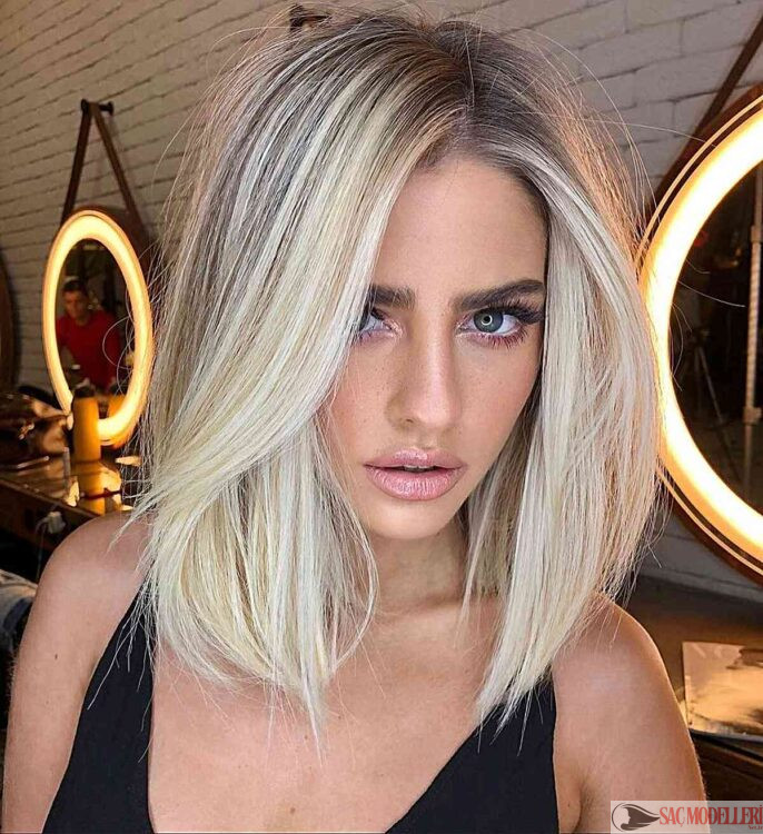 Trend Uzun Küt Bob Saç Modelleri